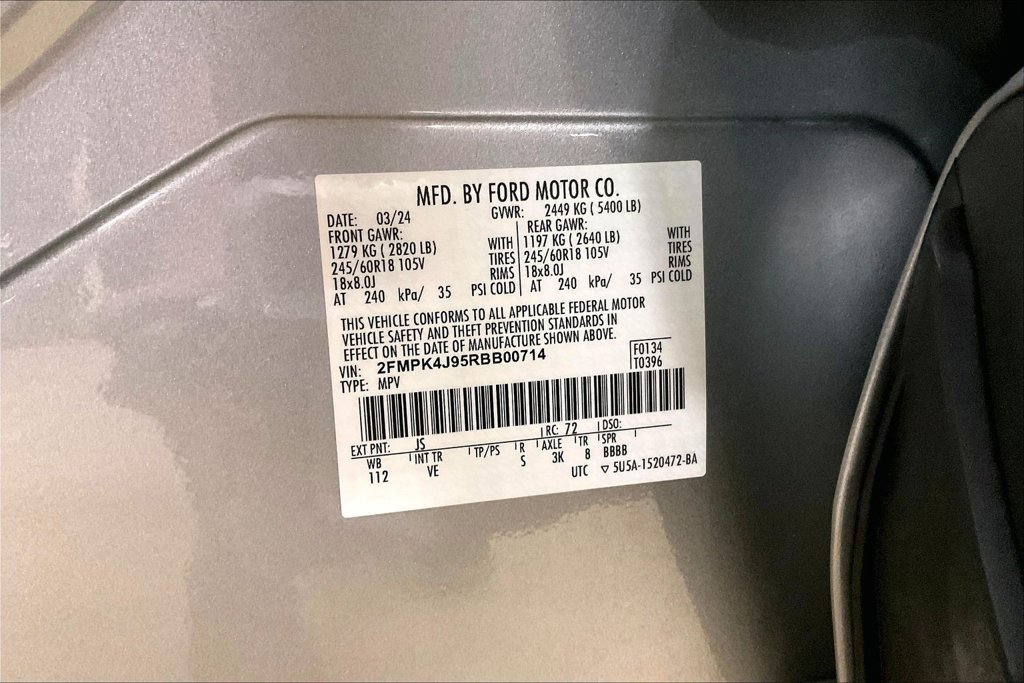 Certified 2024 Ford Edge SEL AWD/4WD image 29