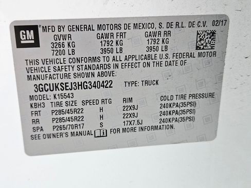 Used 2017 Chevrolet Silverado 1500 LTZ w/ LTZ Plus Package image 35