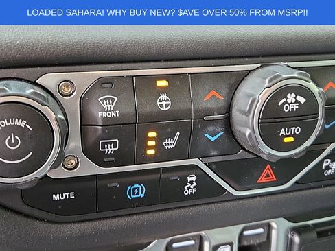 Used 2025 Jeep Wrangler Unlimited Sahara w/ Safety Group AWD/4WD image 23