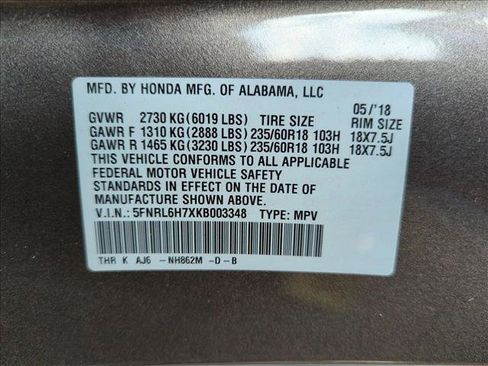 Used 2019 Honda Odyssey EX-L image 15