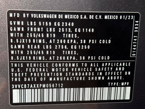 Used 2023 Volkswagen Tiguan SE R-Line image 22