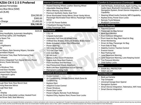 New 2026 MAZDA CX-5 Preferred AWD/4WD image 2
