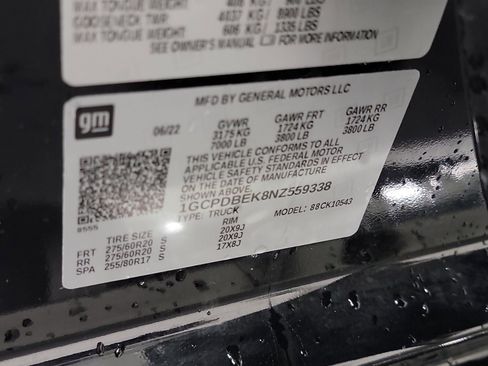 Used 2022 Chevrolet Silverado 1500 Custom image 32