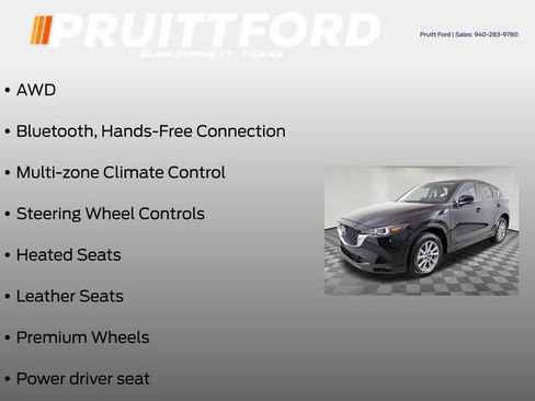 Used 2025 MAZDA CX-5 AWD 2.5 S w/ Select Package image 7