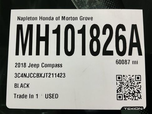 Used 2018 Jeep Compass Limited w/ Navigation Group image 33