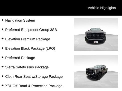Certified 2025 GMC Sierra 1500 Elevation w/ Elevation Premium Package AWD/4WD image 13