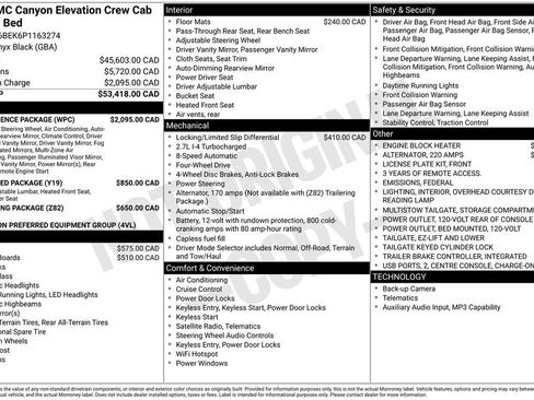 Used 2023 GMC Canyon Elevation w/ Convenience Package AWD/4WD image 2