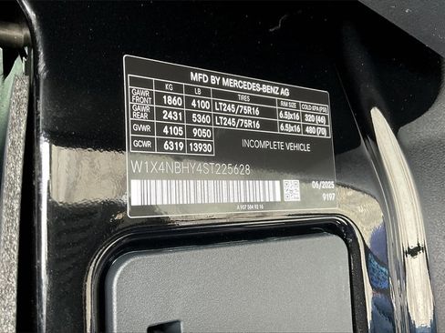 New 2025 Mercedes-Benz Sprinter 144 Cargo image 12