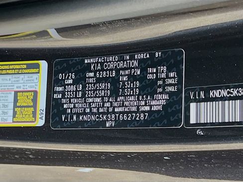 New 2026 Kia Carnival EX image 34