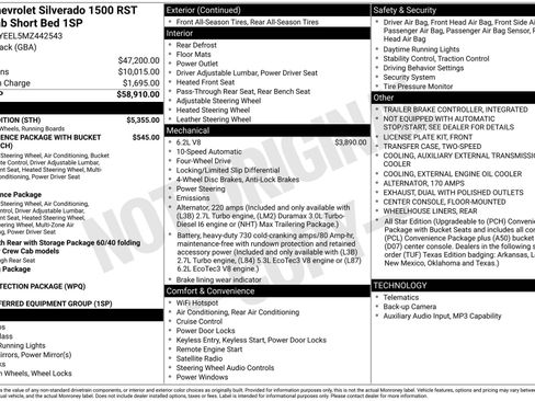 Used 2021 Chevrolet Silverado 1500 RST w/ Rally Edition AWD/4WD image 3