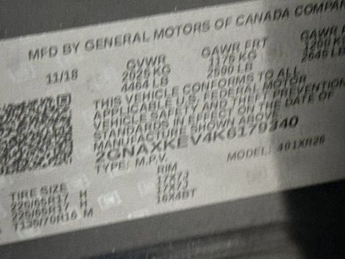 Used 2019 Chevrolet Equinox LT FWD image 27