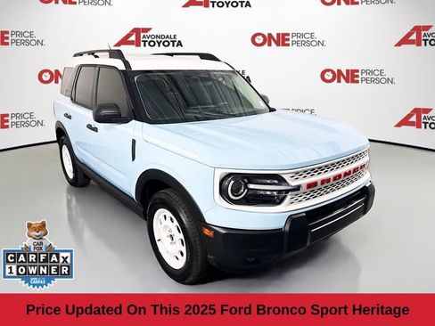 Used 2025 Ford Bronco Sport Heritage w/ Convenience Package AWD/4WD image 1