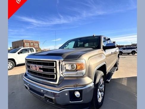 Used 2015 GMC Sierra 1500 SLT w/ SLT Crew Cab Value Package AWD/4WD image 1