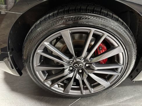 Used 2023 INFINITI Q50 Red Sport 400 w/ Black Opal Edition AWD/4WD image 13
