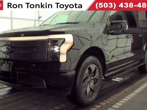 Used 2023 Ford F150 Lightning Lariat AWD/4WD image 1
