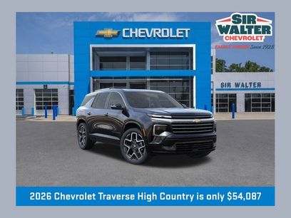 New 2026 Chevrolet Traverse High Country