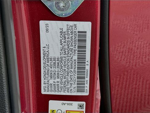 Used 2023 Honda Accord LX image 20