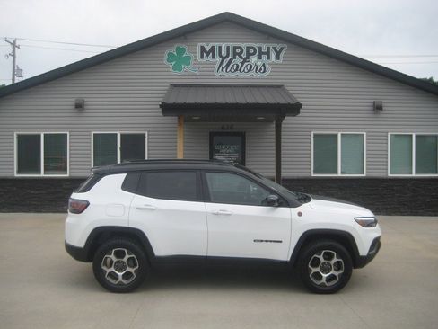 Used 2022 Jeep Compass Trailhawk w/ Trailhawk Elite Group AWD/4WD image 1