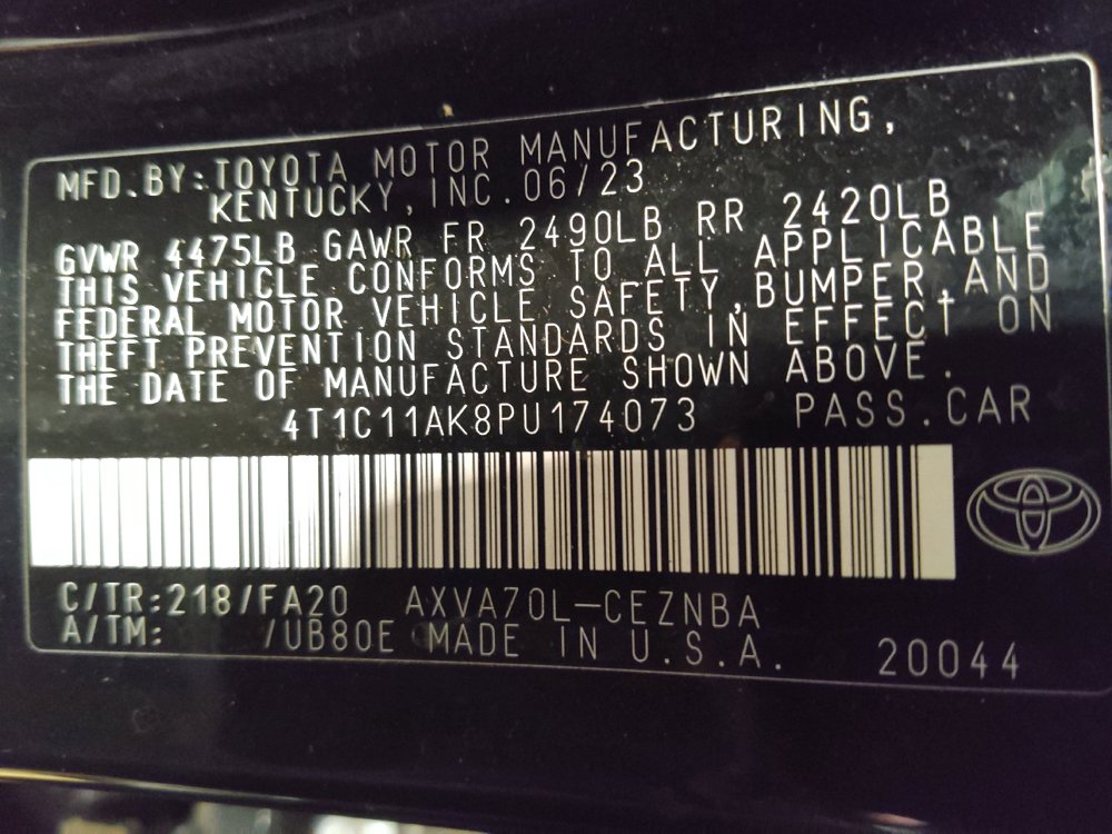 Used 2023 Toyota Camry LE FWD image 33