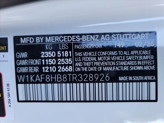 Used 2026 Mercedes-Benz C 43 AMG 4MATIC Sedan image 29