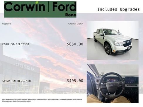 Certified 2023 Ford Maverick Lariat FWD image 3