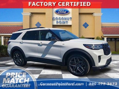 Certified 2025 Ford Explorer ST-Line w/ Premium Package image 1