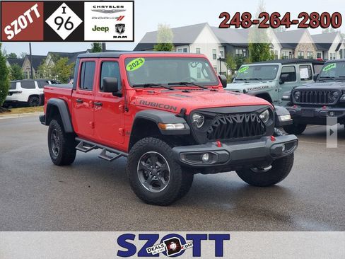 Used 2023 Jeep Gladiator Rubicon w/ Cold Weather Group AWD/4WD image 1