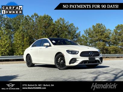 Used 2022 Mercedes-Benz E 450 4MATIC Sedan w/ Driver Assistance Package