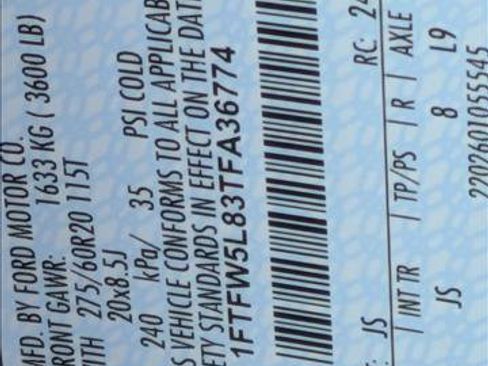 New 2026 Ford F150 Lariat w/ Equipment Group 502A High image 17