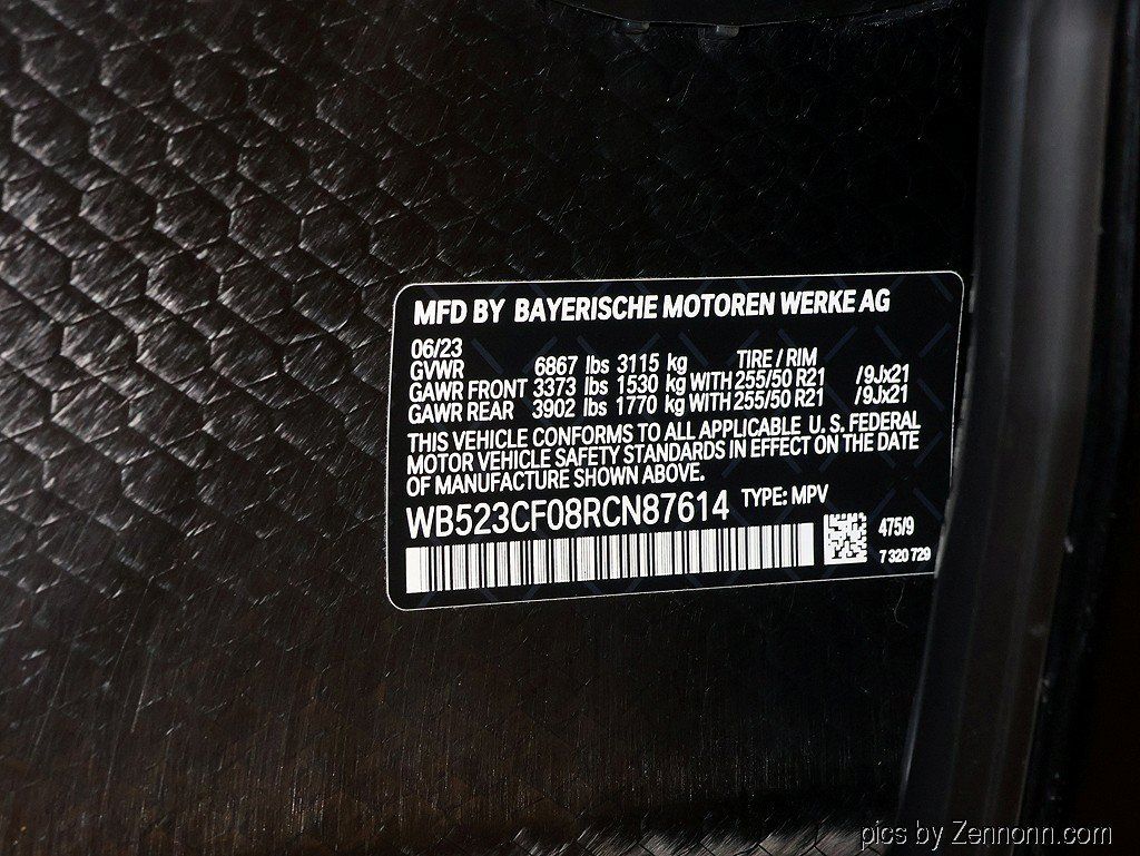 Certified 2024 BMW iX xDrive50 w/ Premium Package AWD/4WD image 40