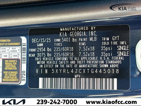 New 2026 Kia Sorento S w/ S Panoramic Sunroof Package image 42