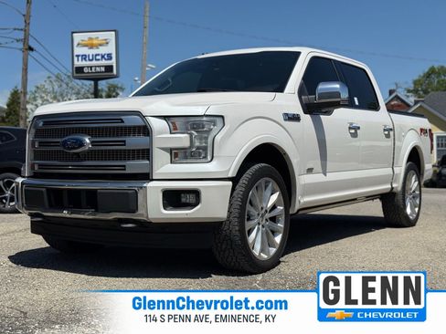 Used 2017 Ford F150 Platinum w/ Equipment Group 701A Luxury AWD/4WD image 1
