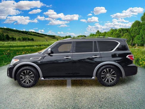 Used 2018 Nissan Armada Platinum w/ Captain Seat Package RWD image 3