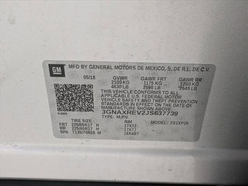 Used 2018 Chevrolet Equinox LS w/ LPO, Protection Package AWD/4WD image 22