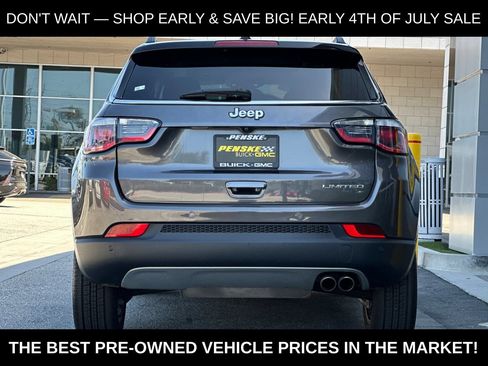 Used 2021 Jeep Compass Limited w/ Sun and Sound Group FWD image 5
