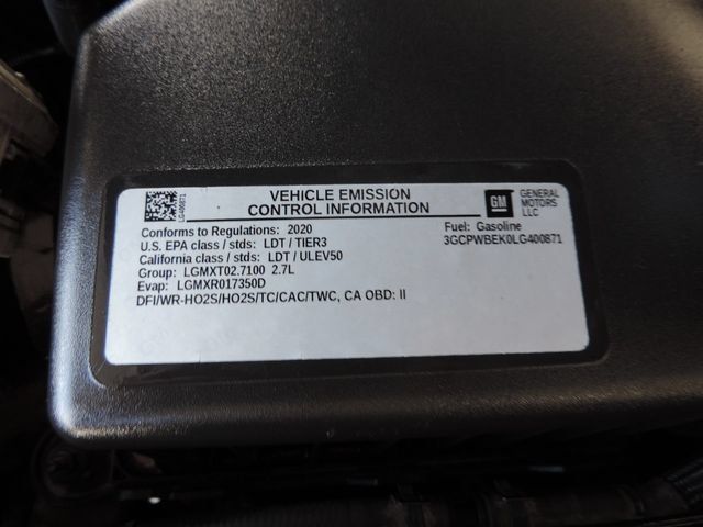 Used 2020 Chevrolet Silverado 1500 Custom w/ Custom Value Package RWD image 17