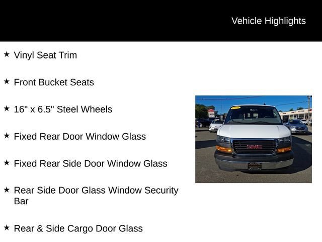 Used 2025 GMC Savana 2500 w/ Driver Convenience Package RWD image 22