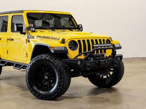 Used 2019 Jeep Wrangler Unlimited Rubicon w/ LED Lighting Group image 30