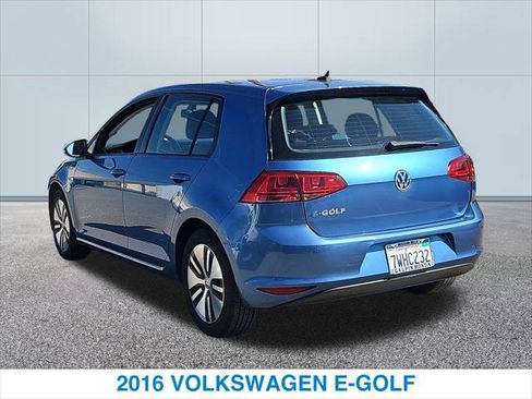 Used 2016 Volkswagen e-Golf SE w/ DC Fast Charging Package FWD image 9