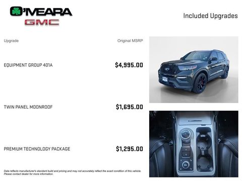 Used 2022 Ford Explorer ST w/ Equipment Group 401A image 4