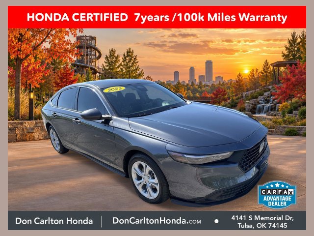 Certified 2025 Honda Accord LX image 1