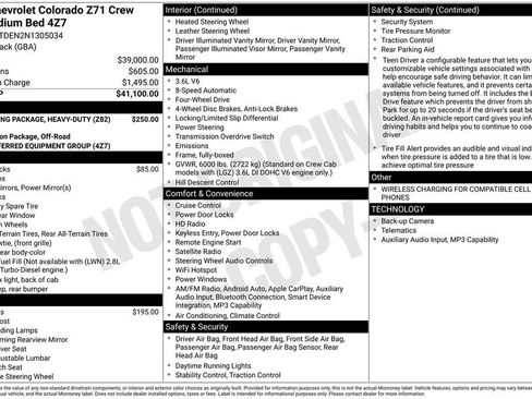 Certified 2022 Chevrolet Colorado Z71 image 37