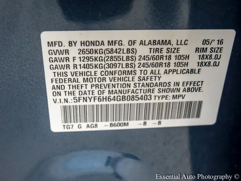 Used 2016 Honda Pilot EX-L image 39