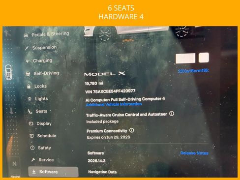 Used 2023 Tesla Model X AWD/4WD image 3