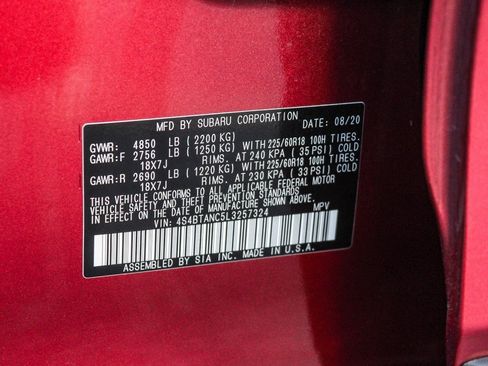 Used 2020 Subaru Outback Limited w/ Tech Package 2 image 30