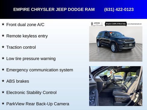 Used 2025 Jeep Grand Cherokee Laredo X w/ Luxury Tech Group I AWD/4WD image 5