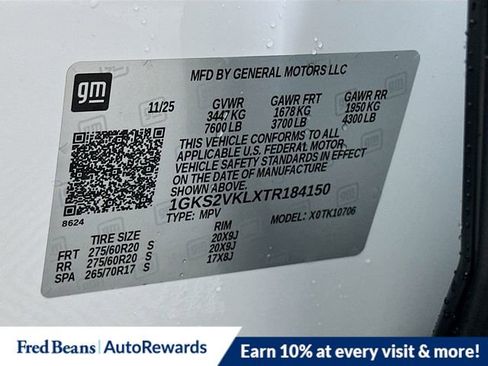 New 2026 GMC Yukon AT4 Ultimate w/ LPO, Floor Liner Package image 22