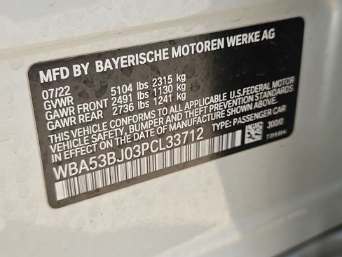 Used 2023 BMW 540i w/ Premium Package RWD image 18