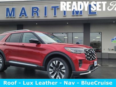New 2026 Ford Explorer Platinum w/ LUX Leather Package