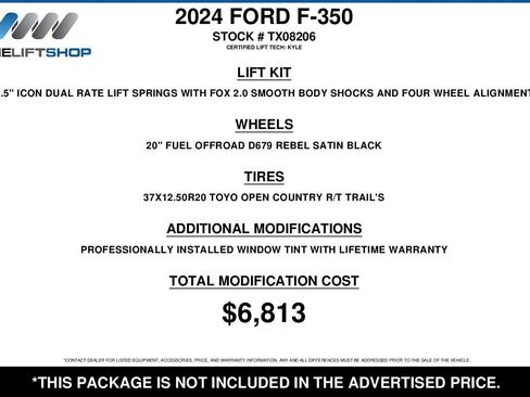 Used 2024 Ford F350 Lariat w/ Lariat Ultimate Package image 2